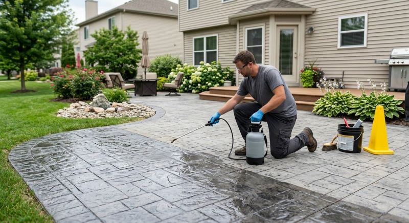Pool Patio Sealing in Puyallup, WA