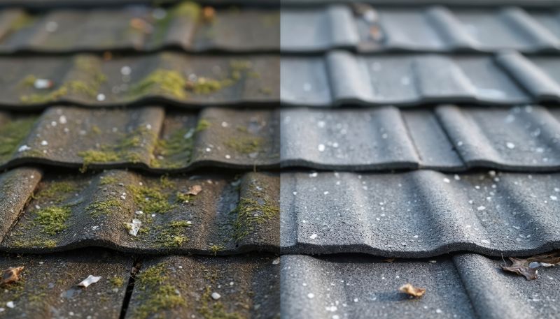 Roof Moss Cleaning detail