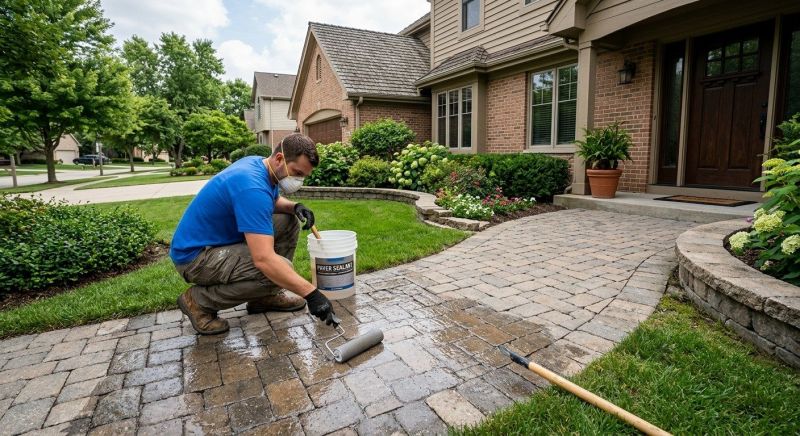 Walkway Sealing in Bellevue, WA